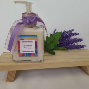 Creme para as mãos-luvas de silicone "Coleção Lavanda de Provence" (#lavanda-4)